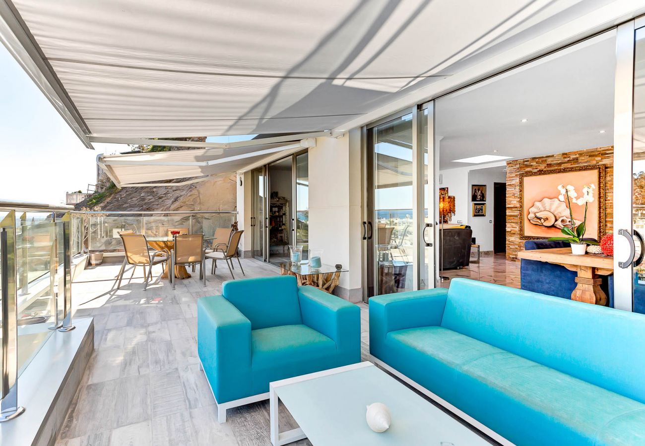 Ferienwohnung in Mogán - Puerto de Mogan penthouse